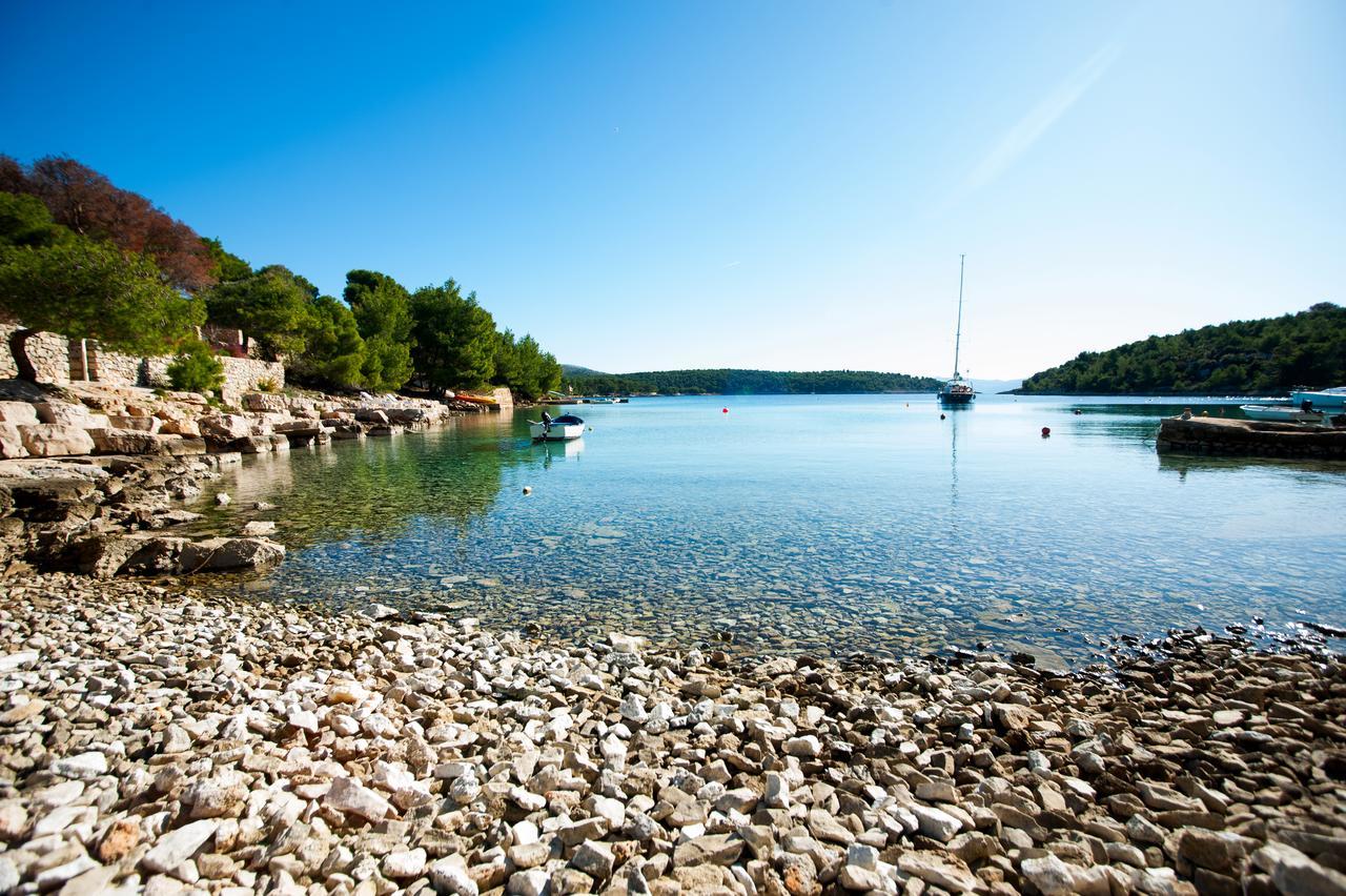 Luxury Villa Kate - In Lucice Bay With Turquoise Sea, Amazing Seaviews, And Heated Pool Milna  Luaran gambar